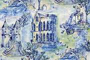 Fantasy Castle pattern, a Pattern Graphic by YvY (Thumbnail 1 of 4)