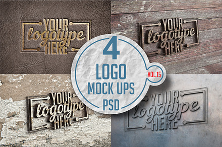 Logo Mock-up Pack Vol.15