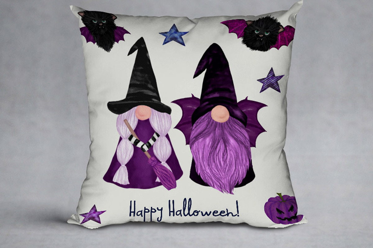 Halloween Kids clipart Cute Gnomes, an Illustration by vivastarkids (Photo 8 of 8)