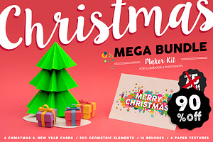 90% OFF: Christmas MEGA BUNDLE Set