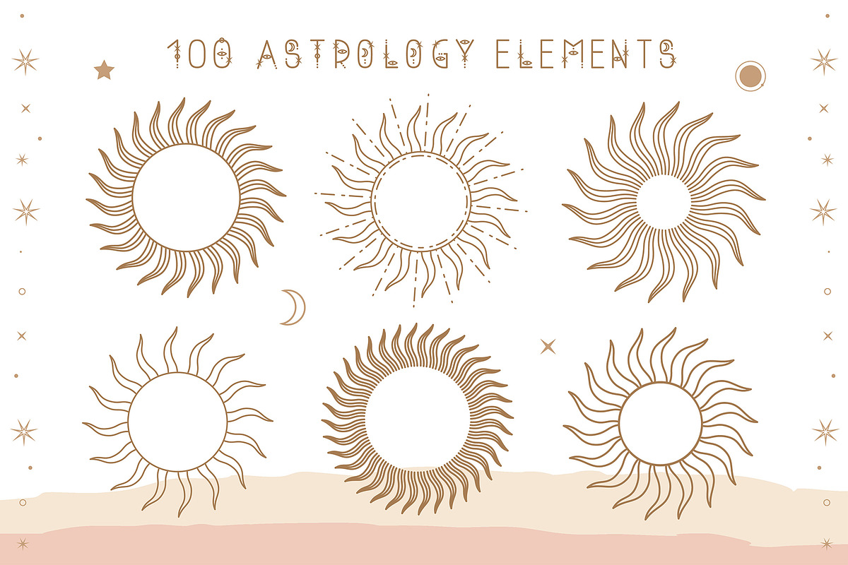 Astrology mystical font preview 4