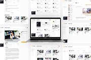 Coursea - Course Dashboard UI Kit, an UI Kit Template by pickolabstudio (Thumbnail 3 of 6)