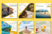 Instagram Travel Company Templates, a Social Media Template by Qamso Designs (Thumbnail 2 of 3)