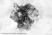 Tech Sketch Art Photoshop Mock-ups, an Action Add-On by SlideSalad (Thumbnail 7 of 27)