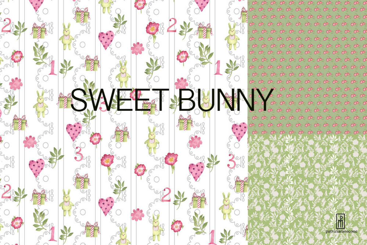 Sweet bunny, a Pattern Graphic by patriziamoscone (Photo 2 of 6)