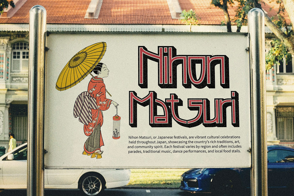 Chioki 3D, a Sans Serif Font by Craft Supply Co. (Photo 6 of 8)
