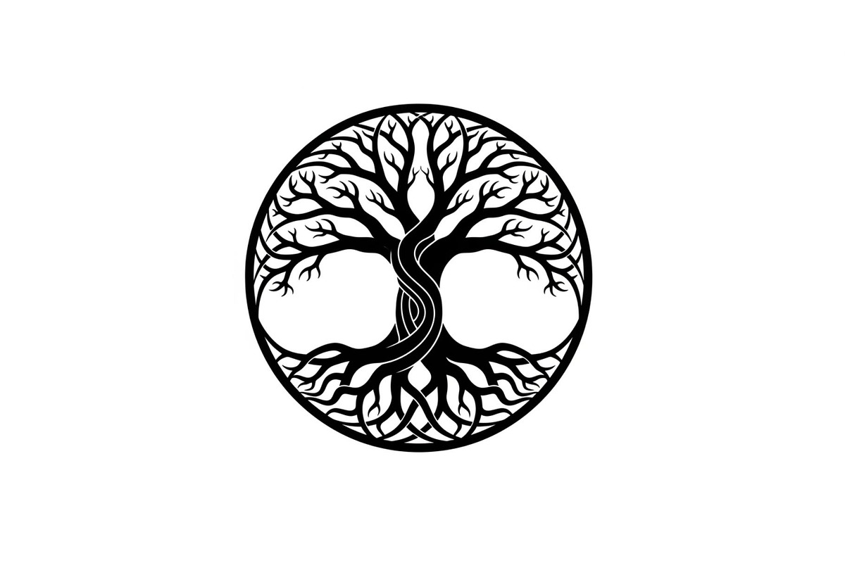 Sacred Tree of Life Vector Bundle, an Illustration by Designs_River (Photo 24 of 51)
