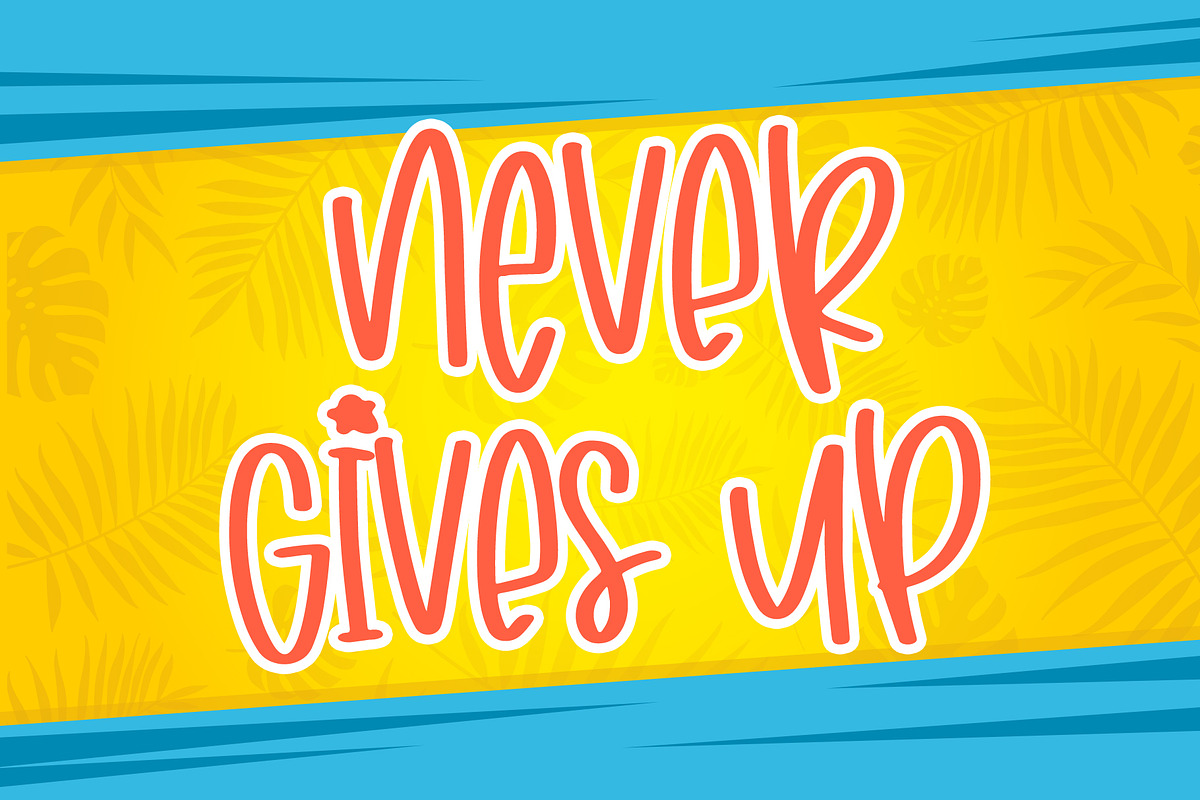 Joyfull Summer - Handwritten Font preview 2