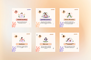Therapist Instagram Templates, a Social Media Template by Adored Templates (Thumbnail 5 of 10)
