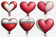 Valentine Heart Ballon clipart, an Illustration by Designworld (Thumbnail 4 of 6)