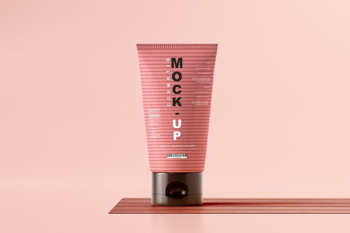 250+ Cosmetic Branding Mockup Bundle, a Cups & Container Mockup by pmvch (Photo 109 of 273)