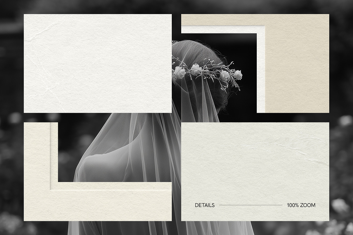 ROMANCE Paper Frames & Textures, a Texture Graphic by Aesthetic Eye (Photo 5 of 9)