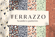 Terrazzo Seamless Patterns, a Pattern Graphic by Marinastu (Thumbnail 1 of 5)