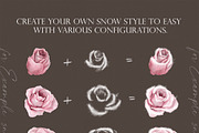 Watercolor flower - Snow pink Winter, an Illustration by Beigetime (Thumbnail 10 of 12)