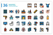 3,600 Icons x3 Styles, an Outline Icon by monkik (Thumbnail 168 of 299)