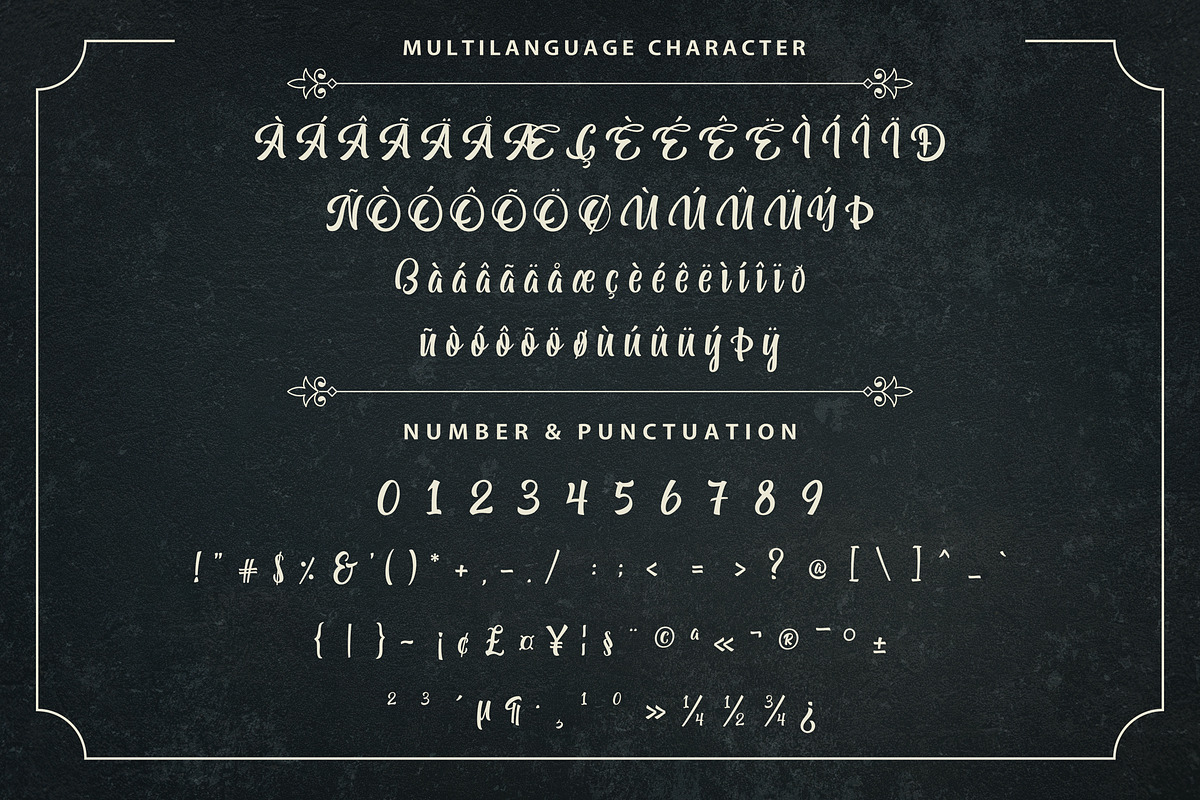 Bohemian Melody, a Script Font by Allmostudio (Photo 5 of 9)