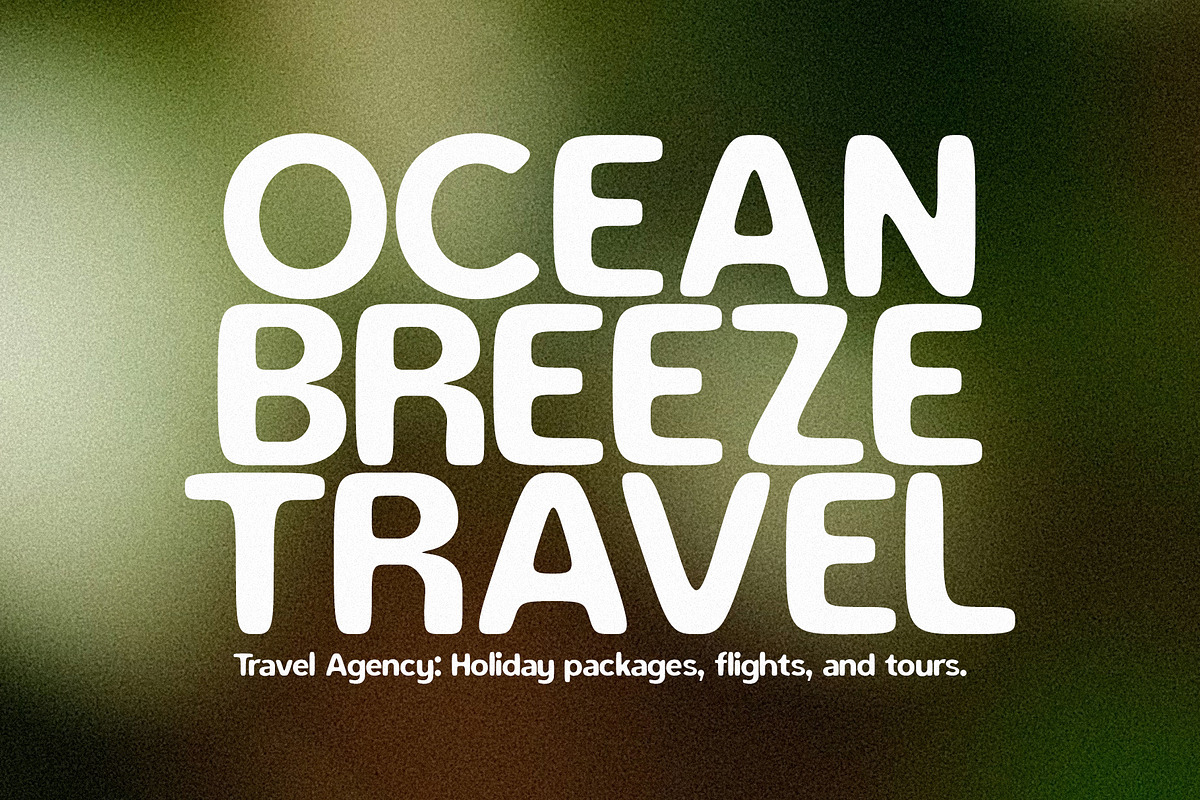 Mojito - Summer Vintage Sans, a Sans Serif Font by Schrifted Type (Photo 3 of 8)