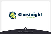 Ghost Night Logo Template, a Branding & Logo Template by LOGOMAGINE (Thumbnail 14 of 16)