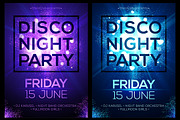 Star dust Disco Night posters set, a Flyer Template by Art of Sun (Thumbnail 3 of 3)
