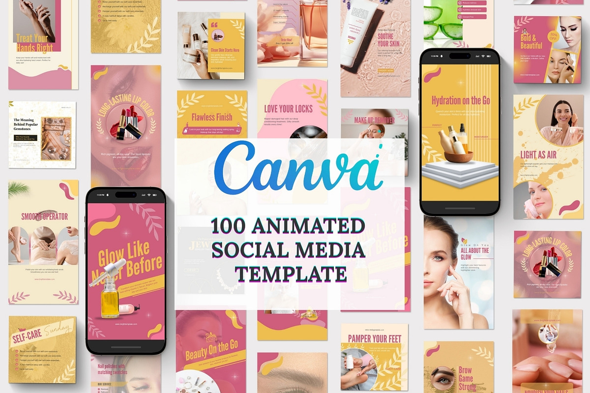 Mega Instagram & Pinterest Bundle, a Social Media Template by TheBrightGrap (Photo 11 of 12)