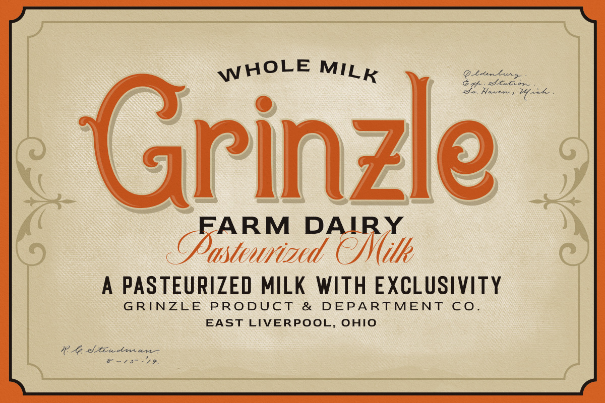 Hullstein - Vintage Display, a Font by Letterhend Studio (Photo 2 of 9)