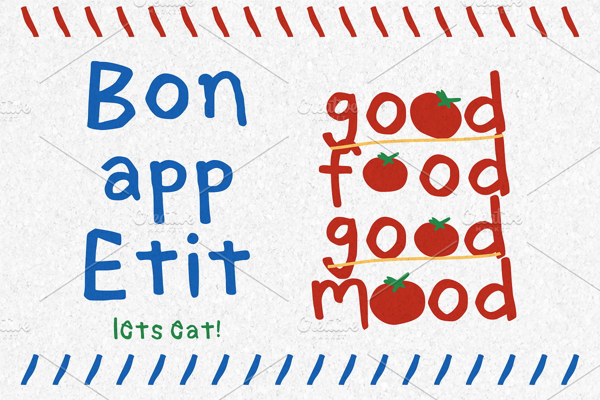 PestaPasta Handwriting Font Family, a Handwritten Font by Aftershift (Photo 4 of 9)
