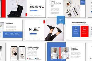 Fluid Keynote Template