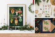 Very Vintage Christmas Collection, a Seasonal Illustration by ArtPavo (Thumbnail 6 of 11)