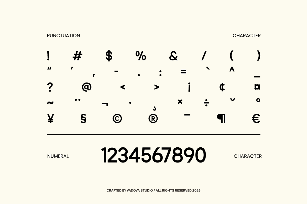 Neuria Modern Clean Sans Serif Font, a Sans Serif Font by Vadovastd (Photo 3 of 10)