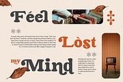 Fallen Tree | Retro Serif, a Serif Font by ClevUs (Thumbnail 2 of 12)