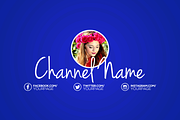 Gradient Youtube Channel Art Banners, a Social Media Template by RussGFX (Thumbnail 4 of 6)