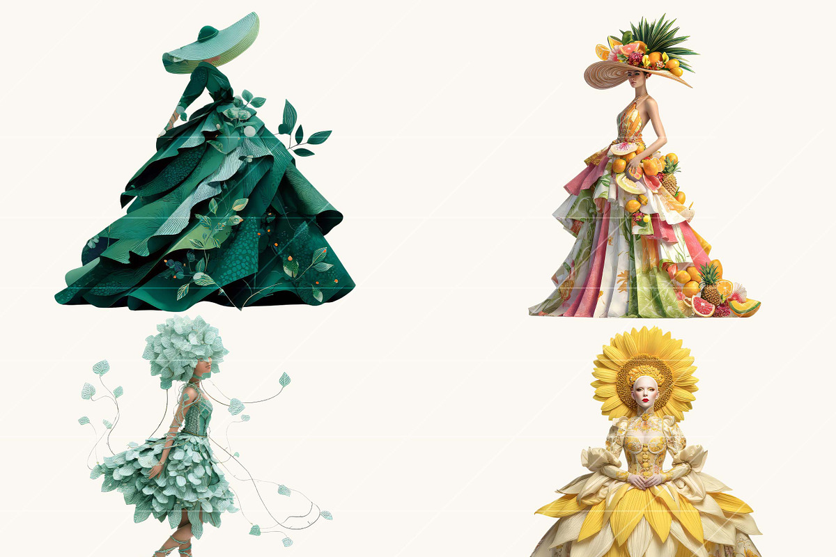 Surreal Art Summer Fashion Woman, a Person Illustration by BusyDaydesign (Photo 5 of 8)