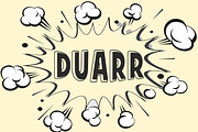 Krauk Krauk - Comic Action Font, a Sans Serif Font by KiddoGlyphs Studio (Thumbnail 3 of 3)