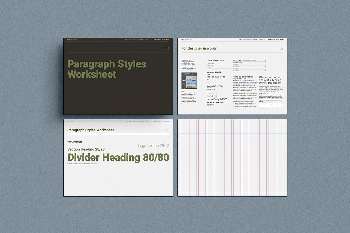 Aréo Brand Guidelines Template, a Presentation Template by Crafted by AKD (Photo 12 of 13)
