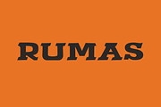 RUMAS, a Slab Serif Font by SAMPLE (Thumbnail 1 of 4)