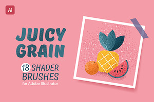 18 Shader Brushes for Illustrator