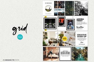 Agenda Insta Grid Triple Posts