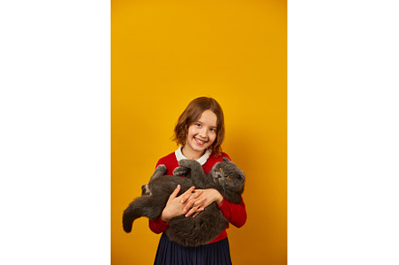 Portrait of the beautiful teen girl, an Animal Photo by IlliaBondarPhotography