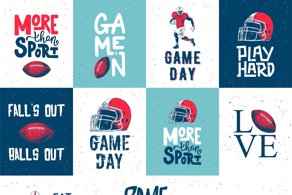 American Football Illustrations, an Illustration by Akimo Mia (Photo 6 of 8)