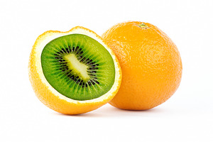 Orange and kiwi photo manipulation, a Food & Drink Photo by BOOCYS