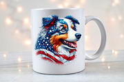 American Dog Patriotic Dog USA, an Illustration by Designworld (Thumbnail 5 of 7)