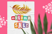 New Collage colored font, a Slab Serif Font by kaer_shop (Thumbnail 4 of 12)