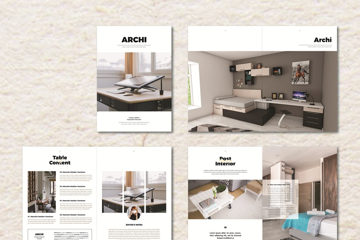 Archi Magazine, a Magazine Template by MA-KING_ART (Photo 9 of 9)