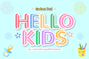 Very Cute - Display Font, a Sans Serif Font by KiddoGlyphs Studio (Thumbnail 2 of 5)