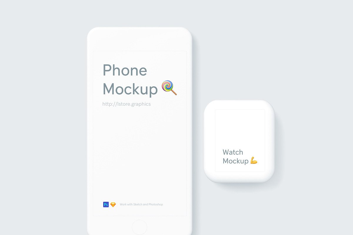 Simple Mockups Bundle, an iPhone Mockup by ls.graphics (Photo 34 of 42)
