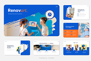Painting & Renovation Keynote, a Presentation Template by Pixslides (Thumbnail 2 of 6)