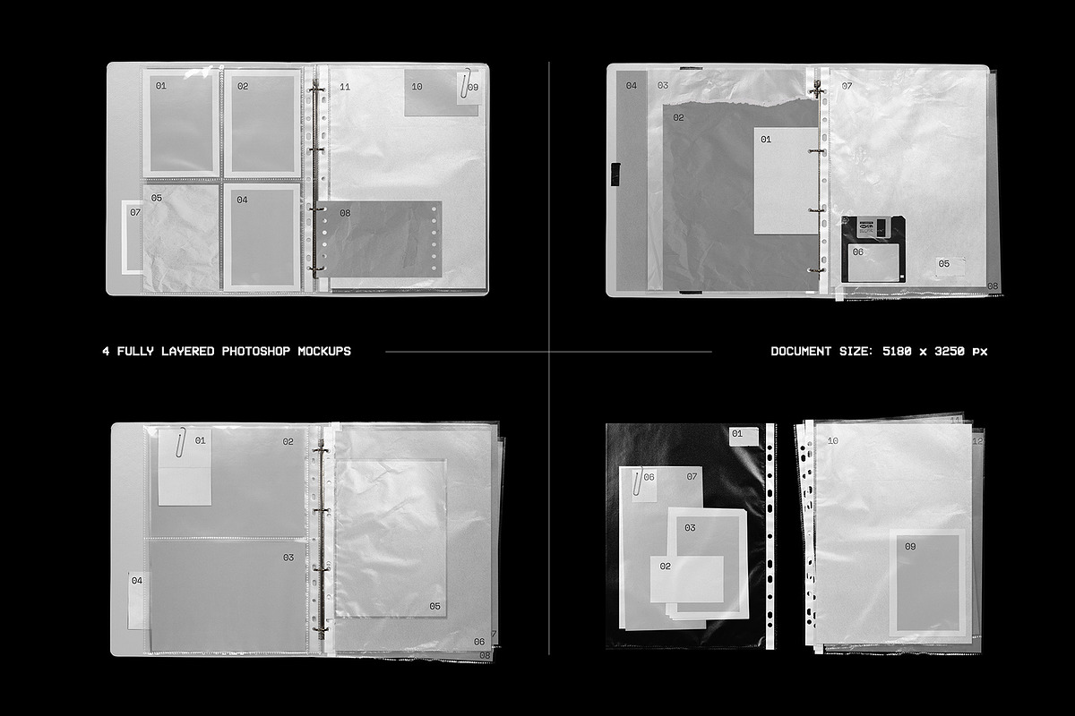 Editorial Archive Mockup Kit, a Books & Magazine Mockup by FLYERWRK (Photo 7 of 11)