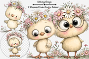 9 Whimsical Easter Festive Animal, an Illustration by GatewayDesign (Thumbnail 2 of 3)