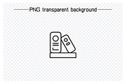 Furniture and home appliance icons, an Outline Icon by Designfour (Thumbnail 5 of 7)