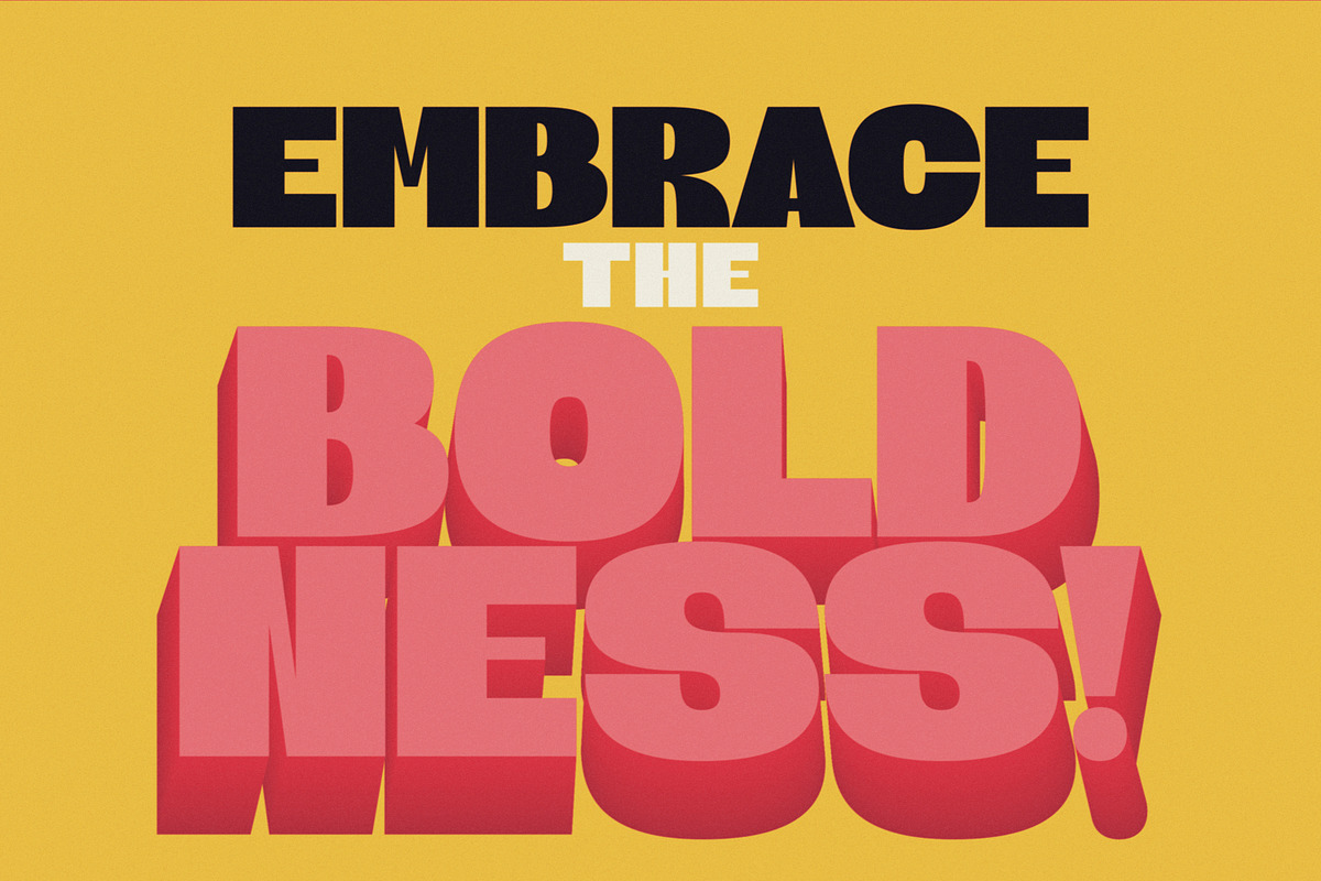 BIG! ISO!! STOR!!! Display Font, a Sans Serif Font by Suolahti Type (Photo 8 of 8)